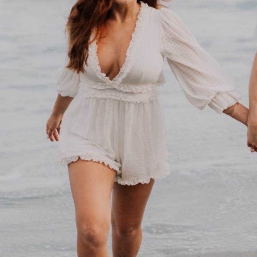White romper